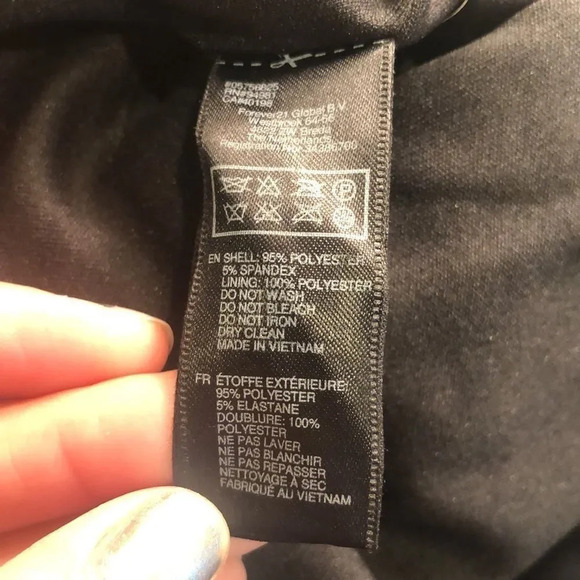 Forever 21 black sequin one shoulder dress - Picture 6 of 9